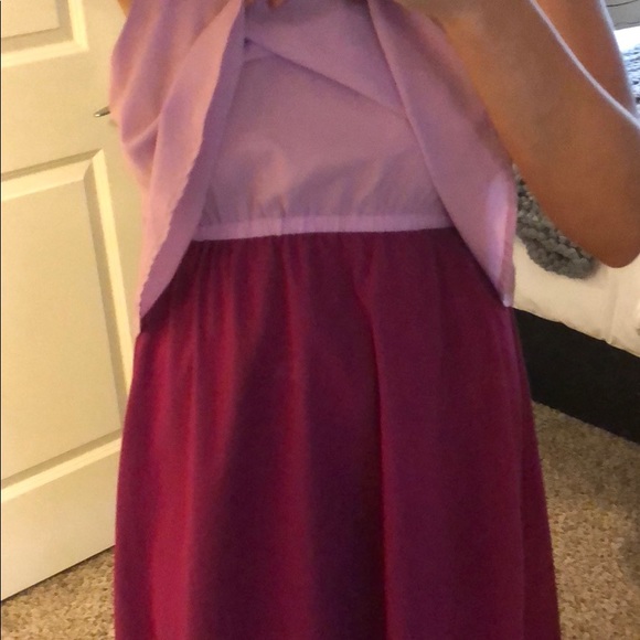 Two toned high low dress - Picture 8 of 8